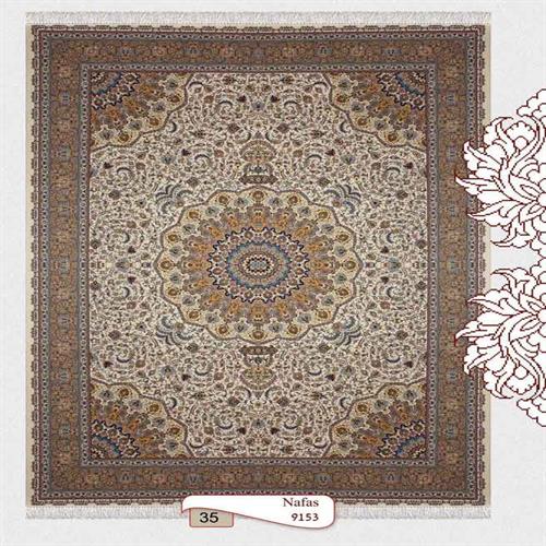 فرش 1000شانه طرح نفس