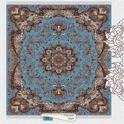 فرش 700 شانه طرح دیانا